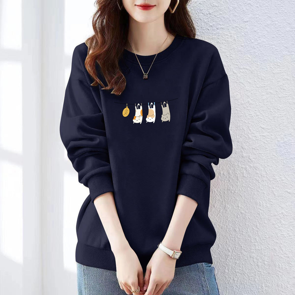 Designer Crewneck Sweatshirt für Damen
