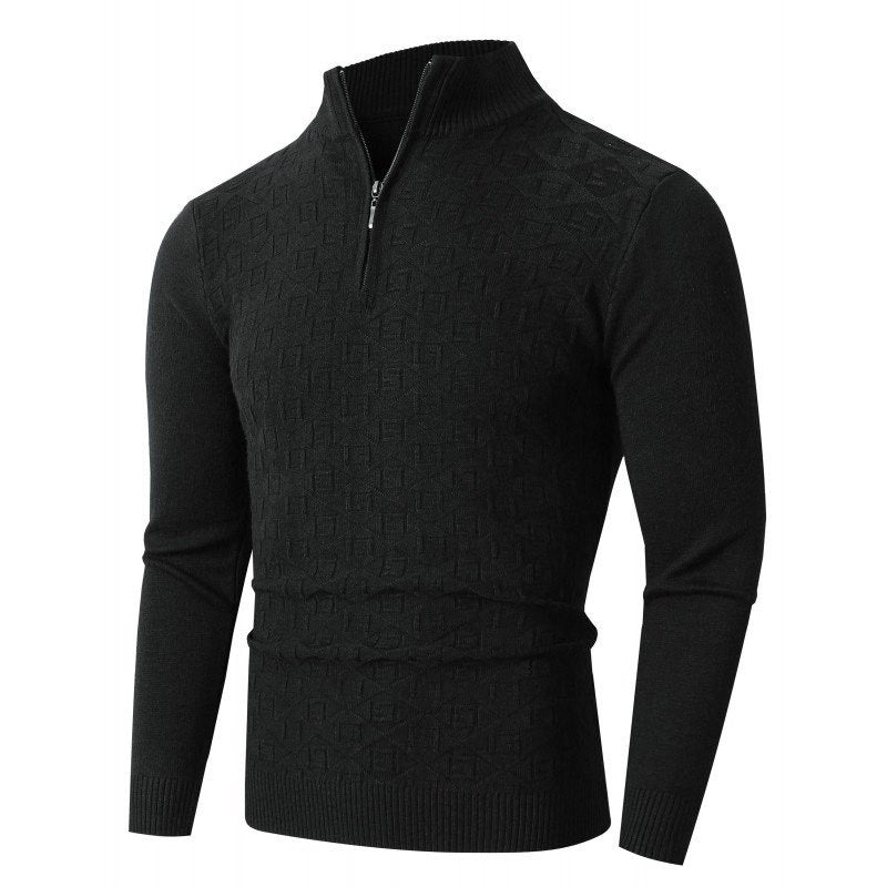 Herren Thermo Slim-fit Pullover