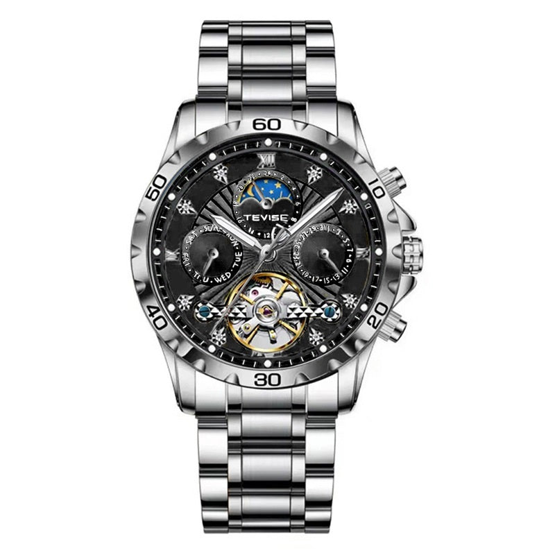 Männliche Business-Uhr mit Tourbillon