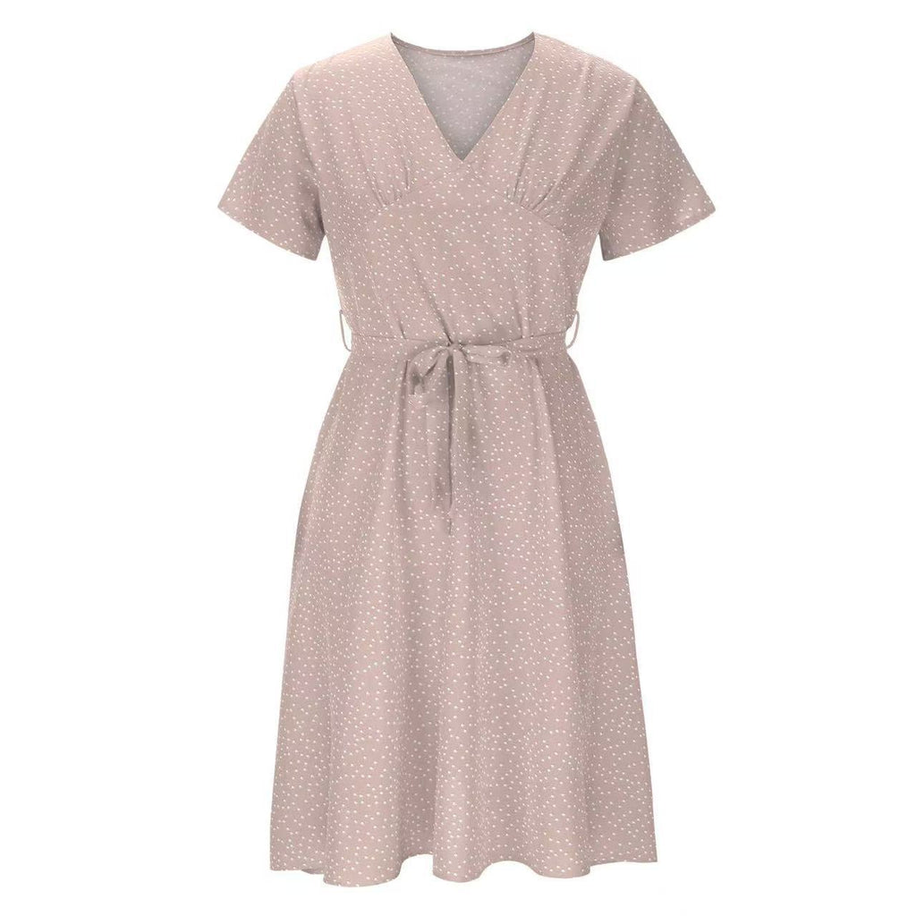 Chiffon-Kleid mit 3D-Effekt
