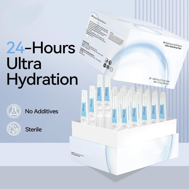 WNP 3 Hyaluronsäure Serum Ultra-Hydrating Vials – Bild 5 | LuxeStyle