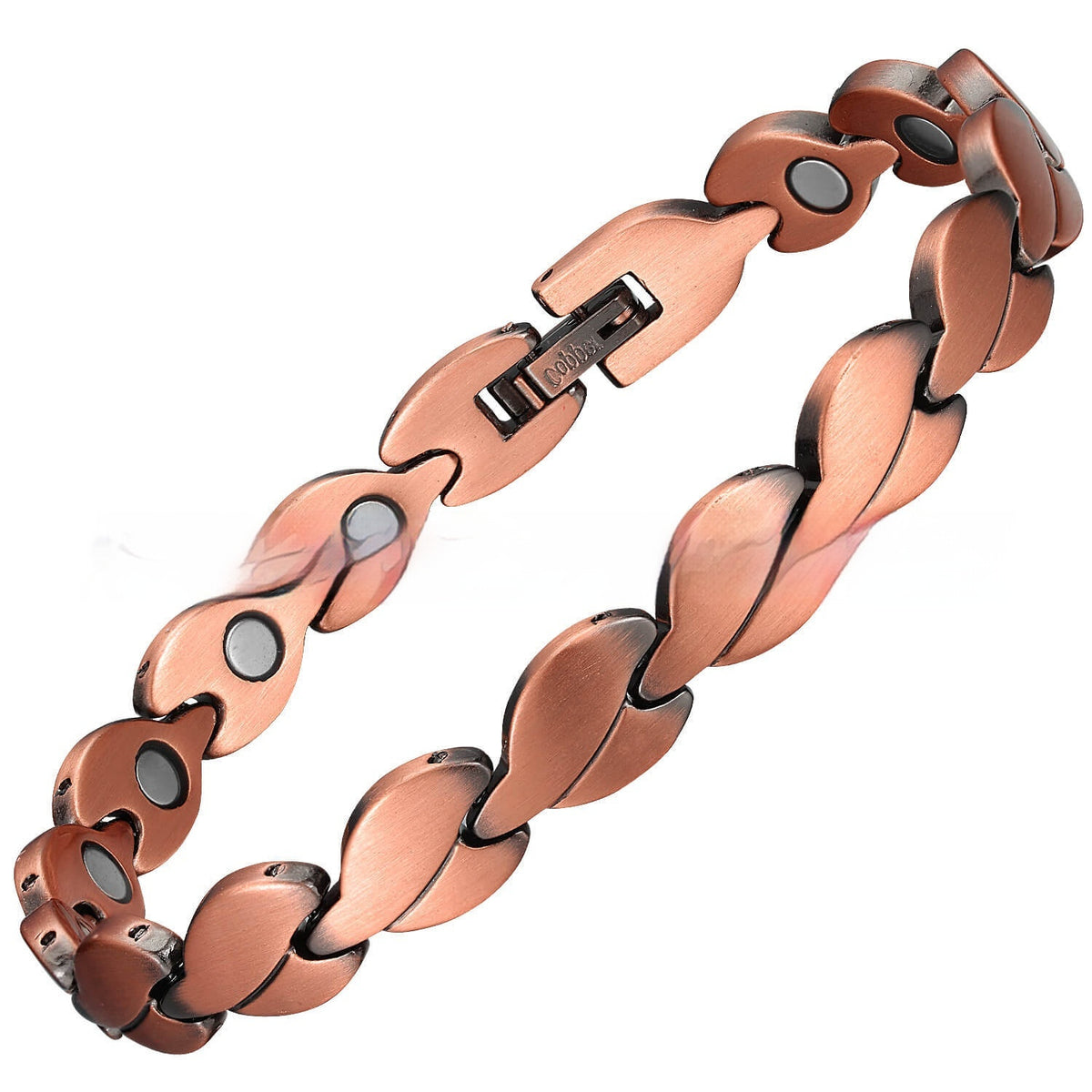 Kupferarmband mit Herz für Damen – Bild 6 | LuxeStyle