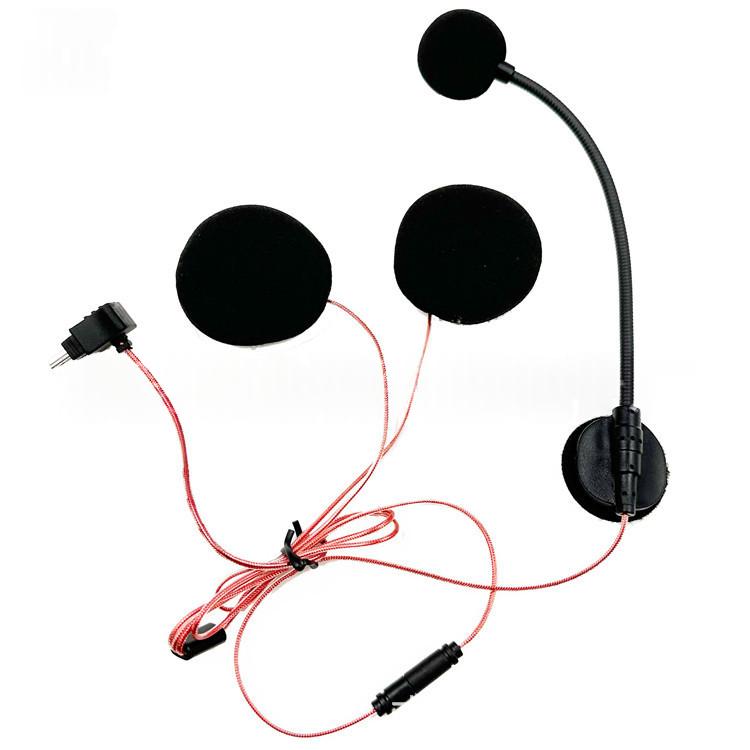 Helm-Intercom-Mikrofon, 3er-Set