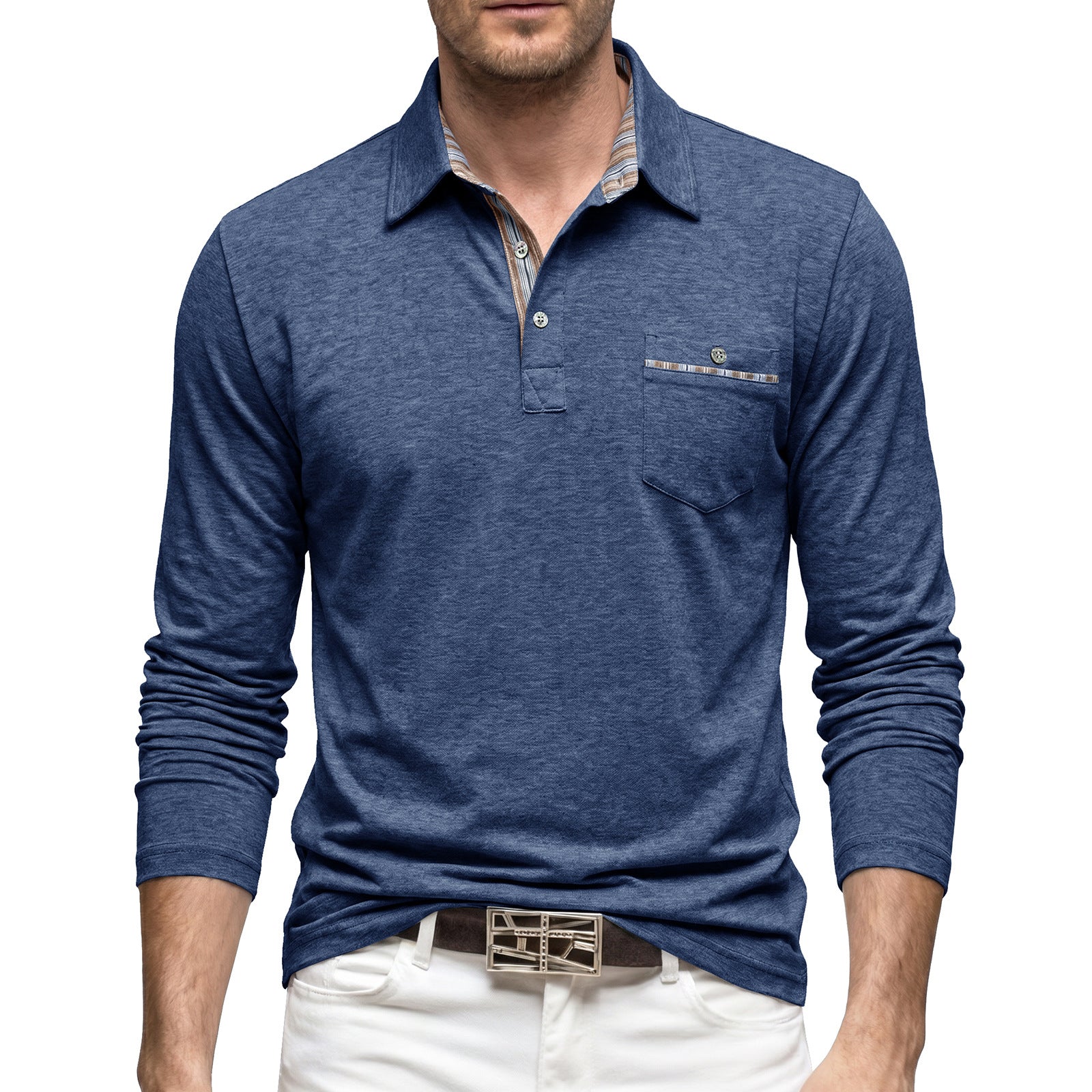Polo-Shirt mit Tasche