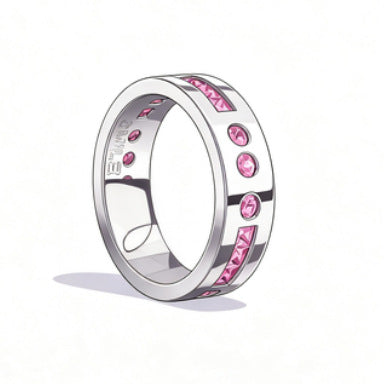 Prinzessin Kleiner Diamant Eleganter Ring