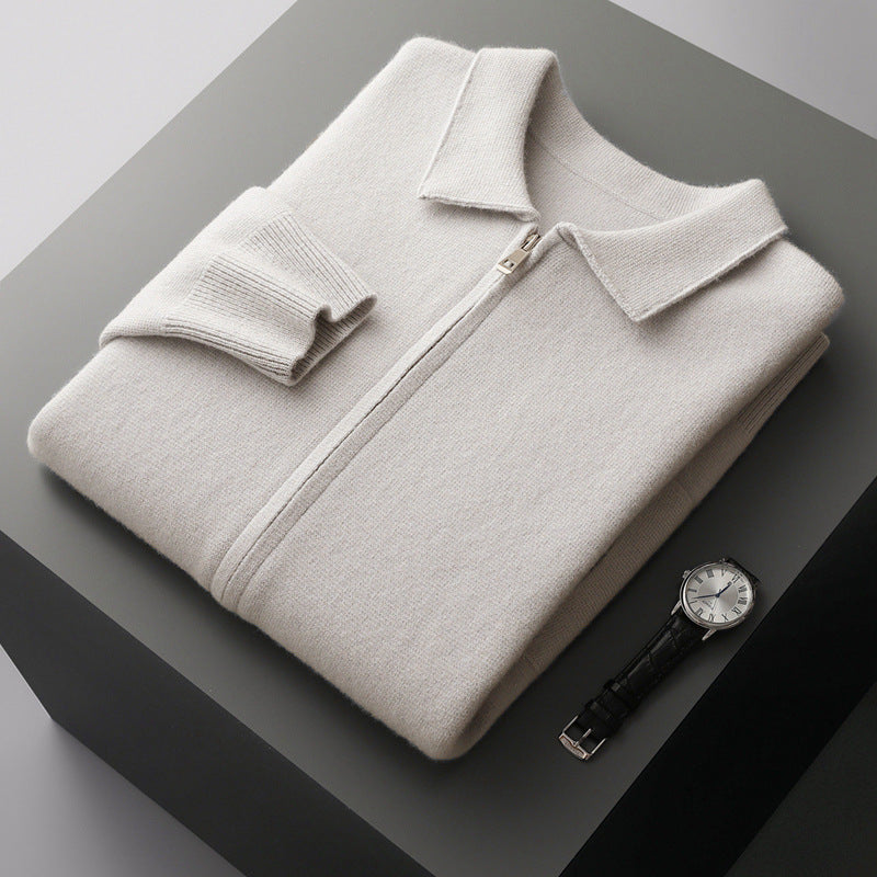 Herren Pullover aus reiner Wolle
