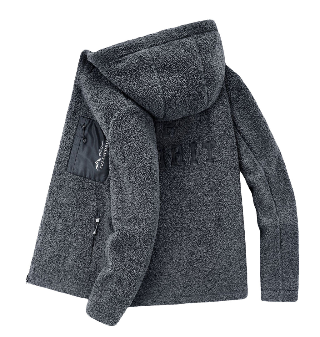 Herren-Fleecejacke gefüttert – Bild 6 | LuxeStyle