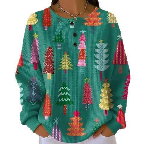 Retro-Lässiges Sweatshirt