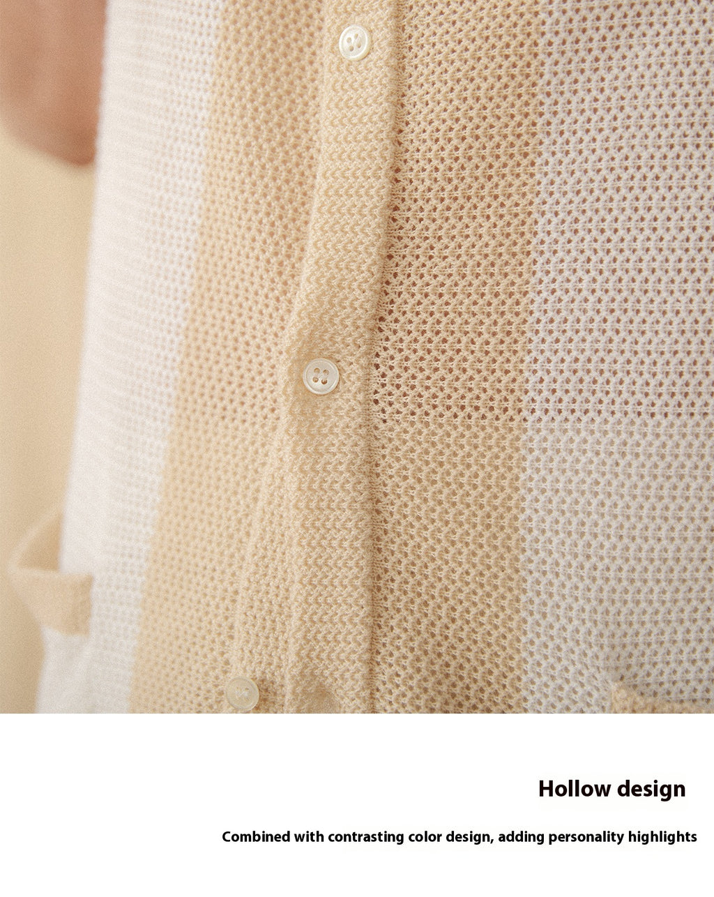 Kurzarm-Cardigan aus Leinen-Baumwoll-Mix – Bild 6 | LuxeStyle