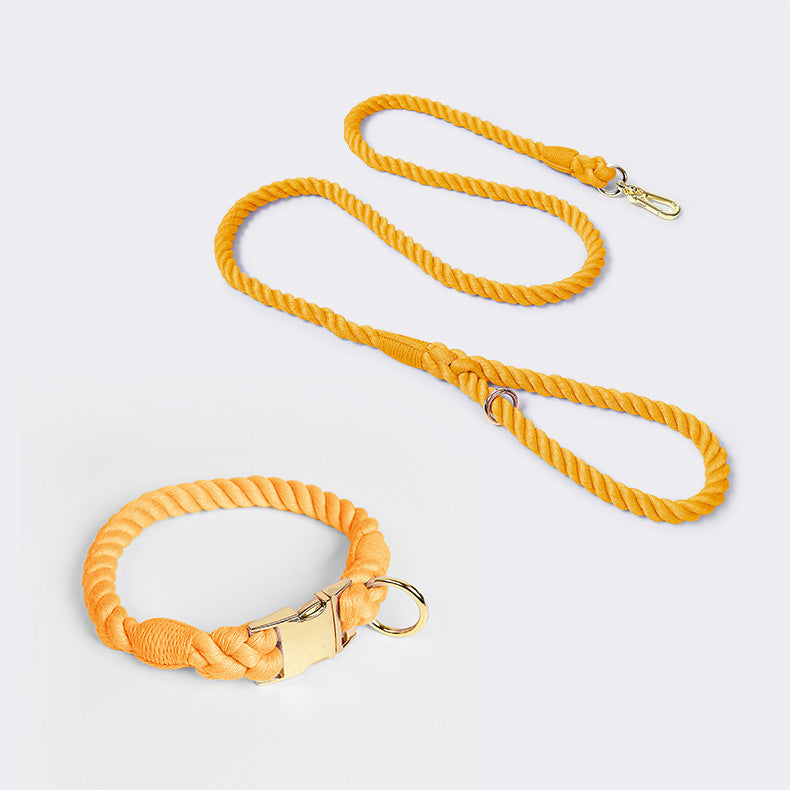 Geflochtenes Baumwollhalsband für Haustiere – Bild 5 | LuxeStyle