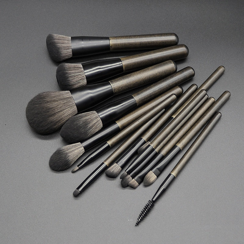 Ebony 14-teiliges Make-up Pinselset