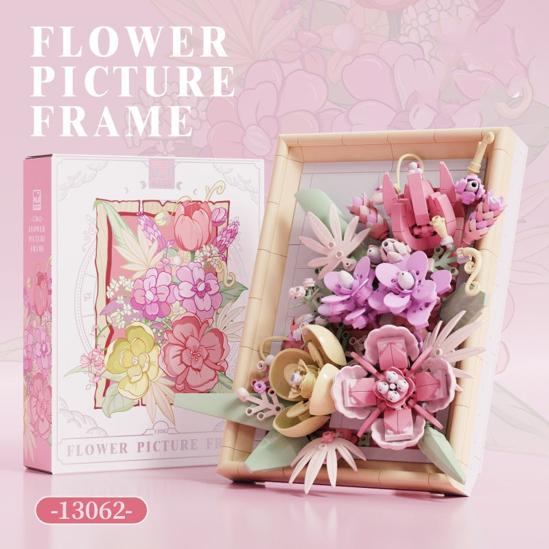 Fotorahmen Blumenstrauss Bausteine – Bild 2 | LuxeStyle