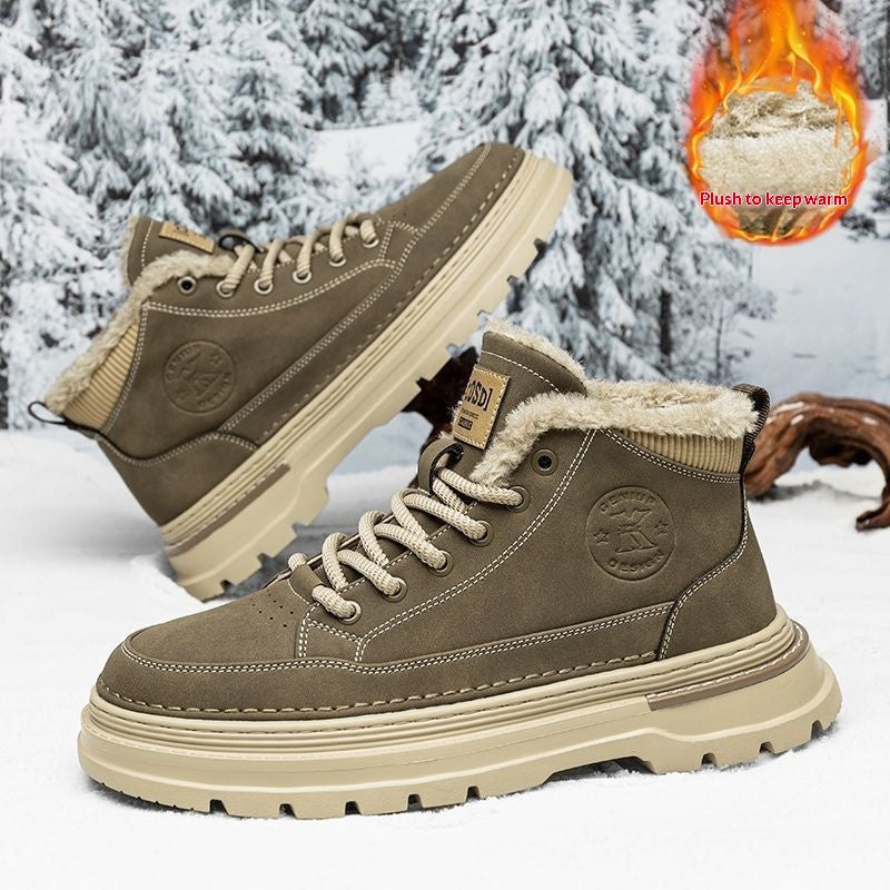 Herren Winterstiefel warm gefüttert