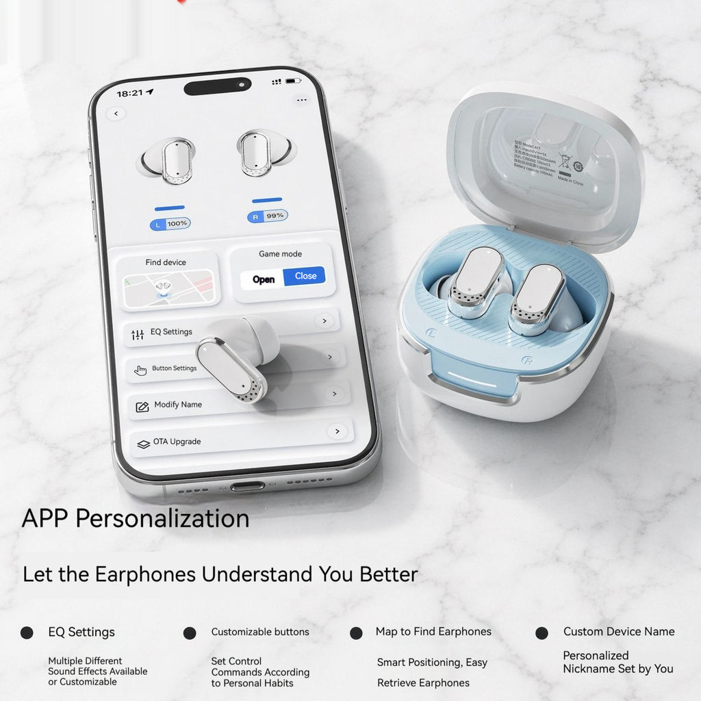 Kabellose Bluetooth Sport-Kopfhörer mit Ohrhaken