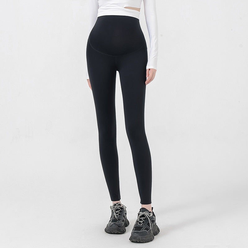 Schwangerschafts-Leggings mit Bauchstütze