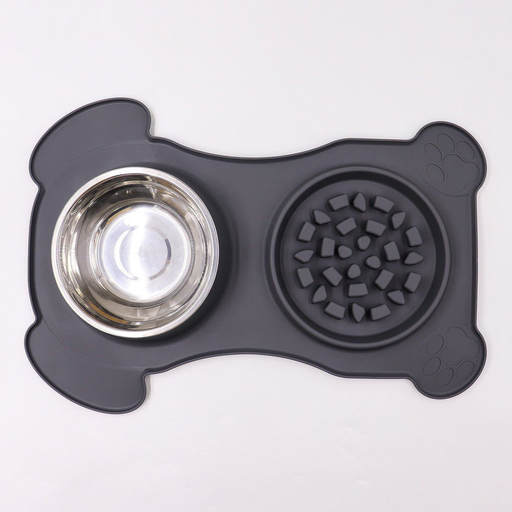 Silikon-Futternapf mit Saugnapf-Matte | LuxeStyle