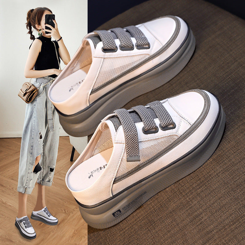 Damen-Halbslipper mit verdecktem Keilabsatz – Bild 2 | LuxeStyle
