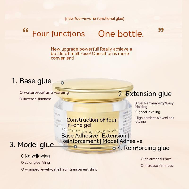 Multifunktionales Aufbau-Gel für Nägel
