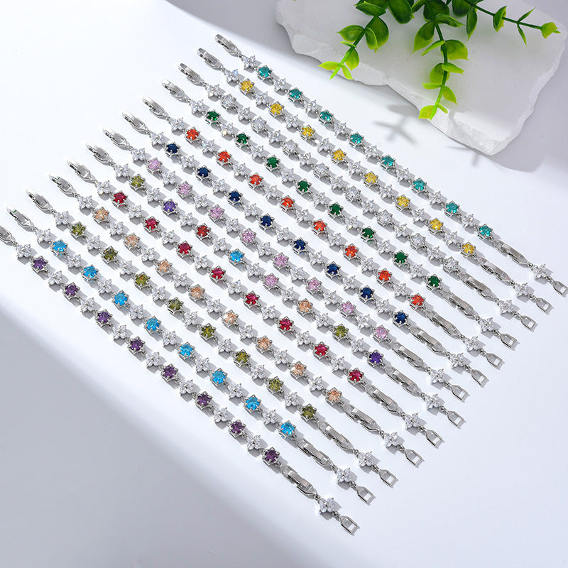 Geometrisches Schneeflocken-Armband – Bild 17 | LuxeStyle