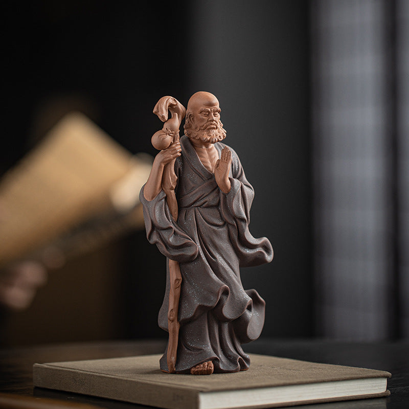 Zen-Bodhidharma Flussüberquerung Ornament – Bild 2 | LuxeStyle