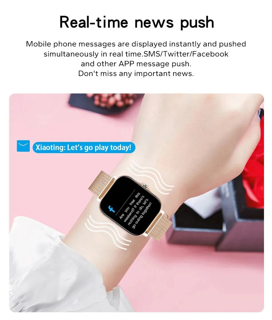 Smartwatch mit Bluetooth-Telefonie und Touchscreen – Bild 4 | LuxeStyle