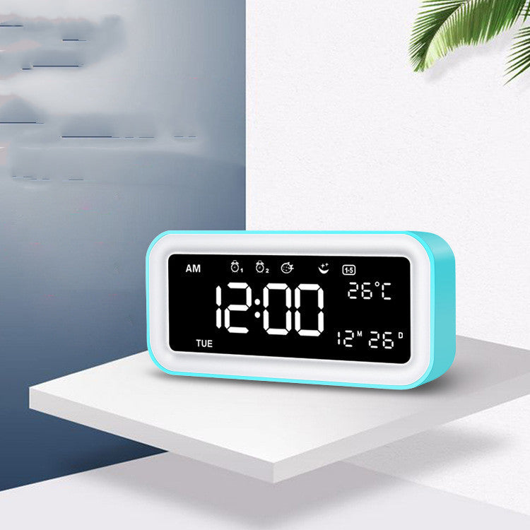 Multifunktionales LED Stimmungslicht mit Wecker | LuxeStyle