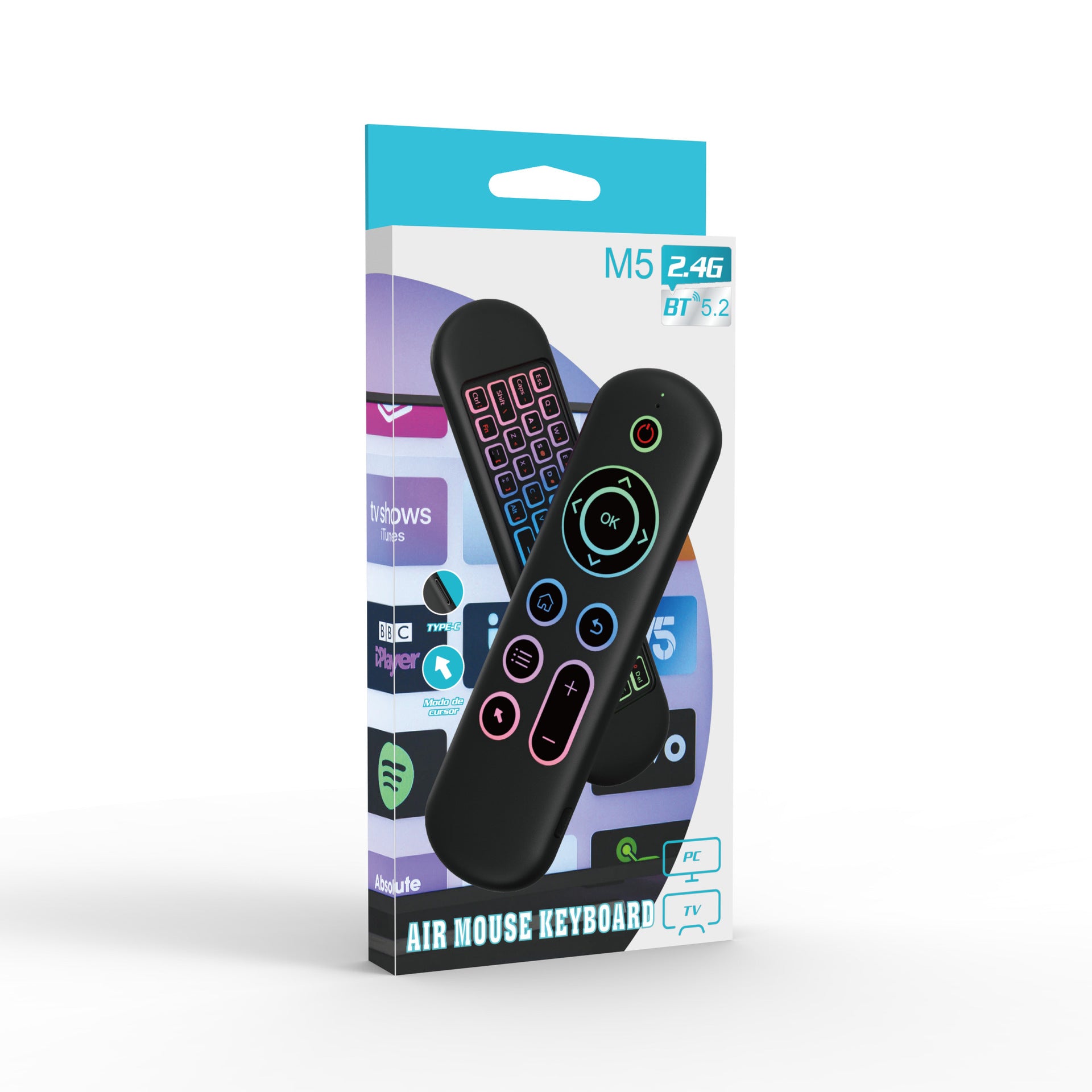 Flying Squirrel Backlit 24GBT Bluetooth Set-Top Box