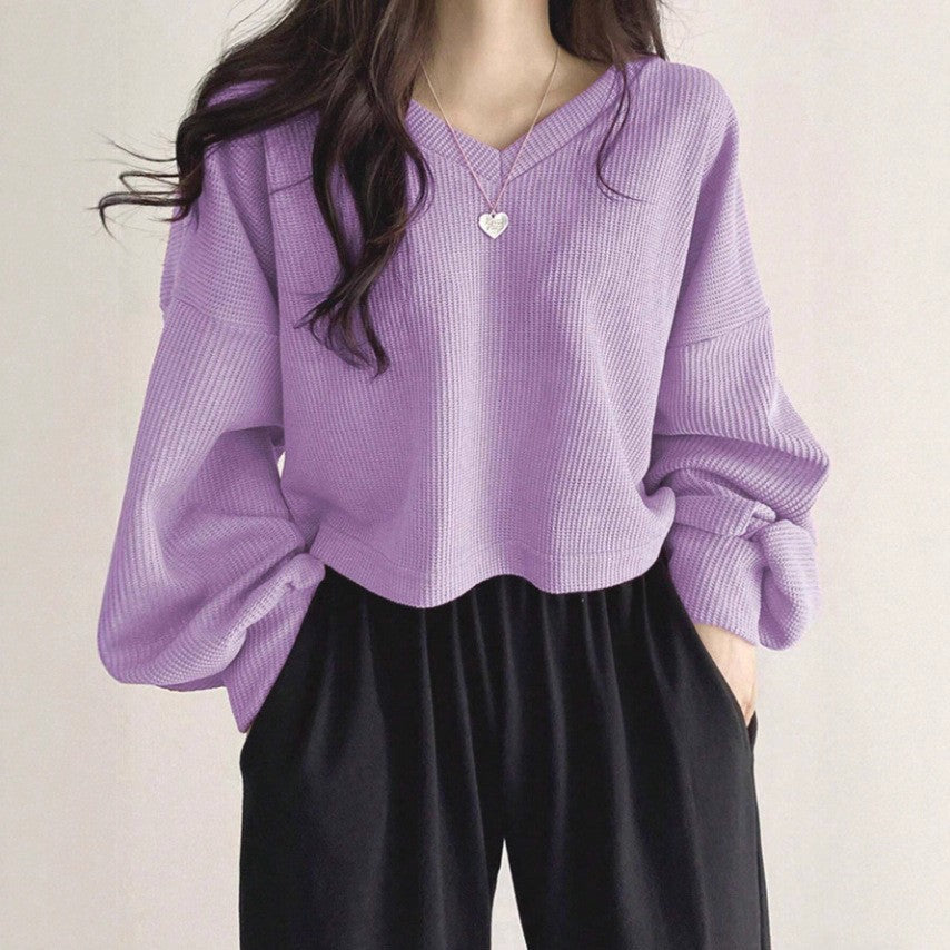 Einheitliches Pullover-Top