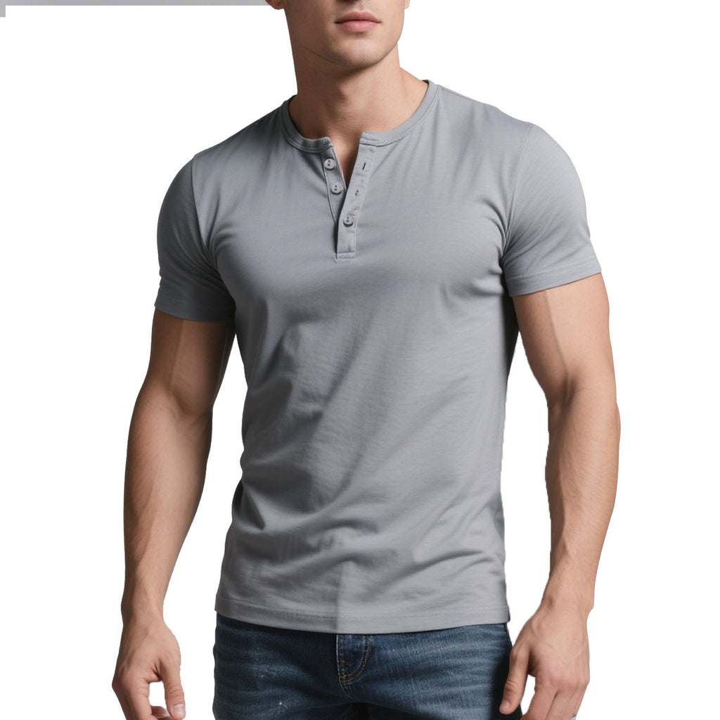 Herren Casual Crew-Neck Slim Fit T-Shirt