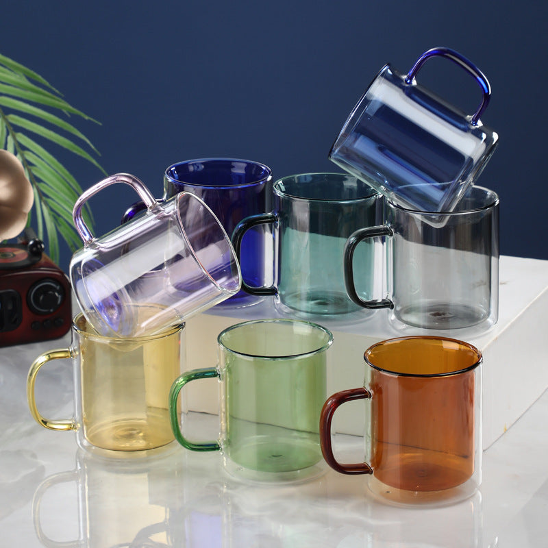 Doppelwandige Trinkflasche aus Borosilikatglas – Bild 6 | LuxeStyle