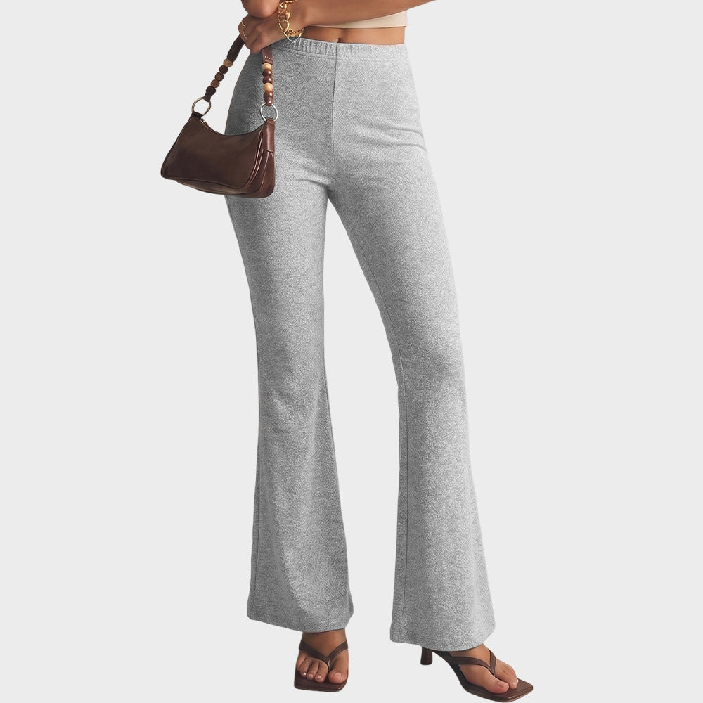 High-Waist Bootcut Sporthose für Damen