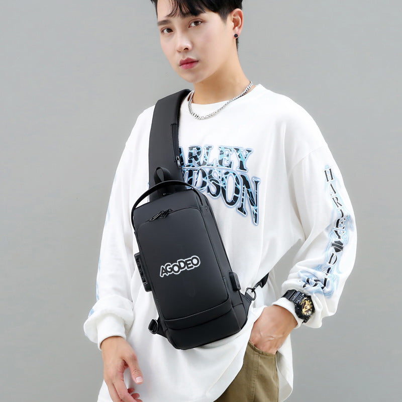 Leichte Crossbody Bag für Herren im Street Style – Ansicht 4