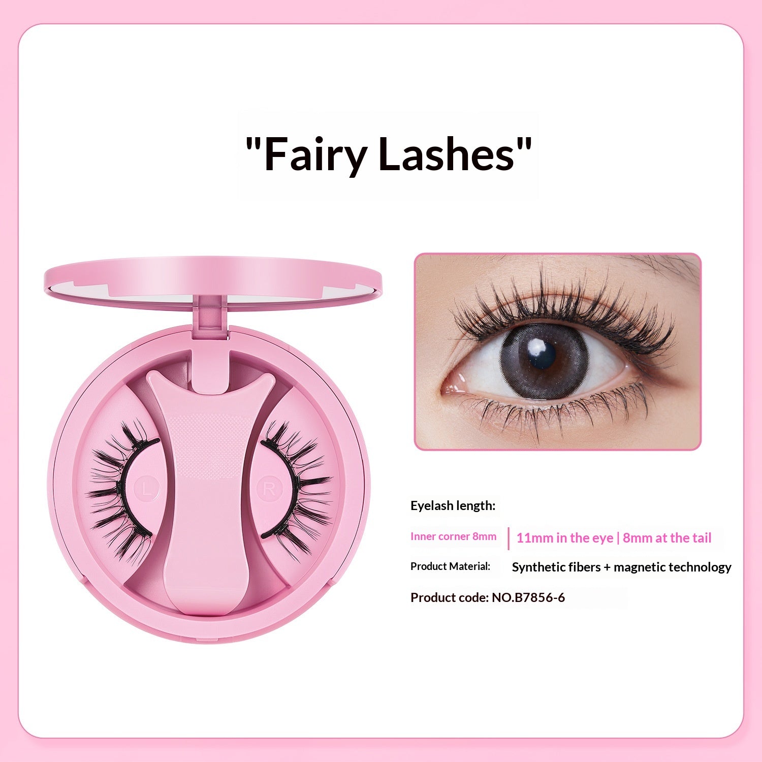 Magnetische falsche Wimpern