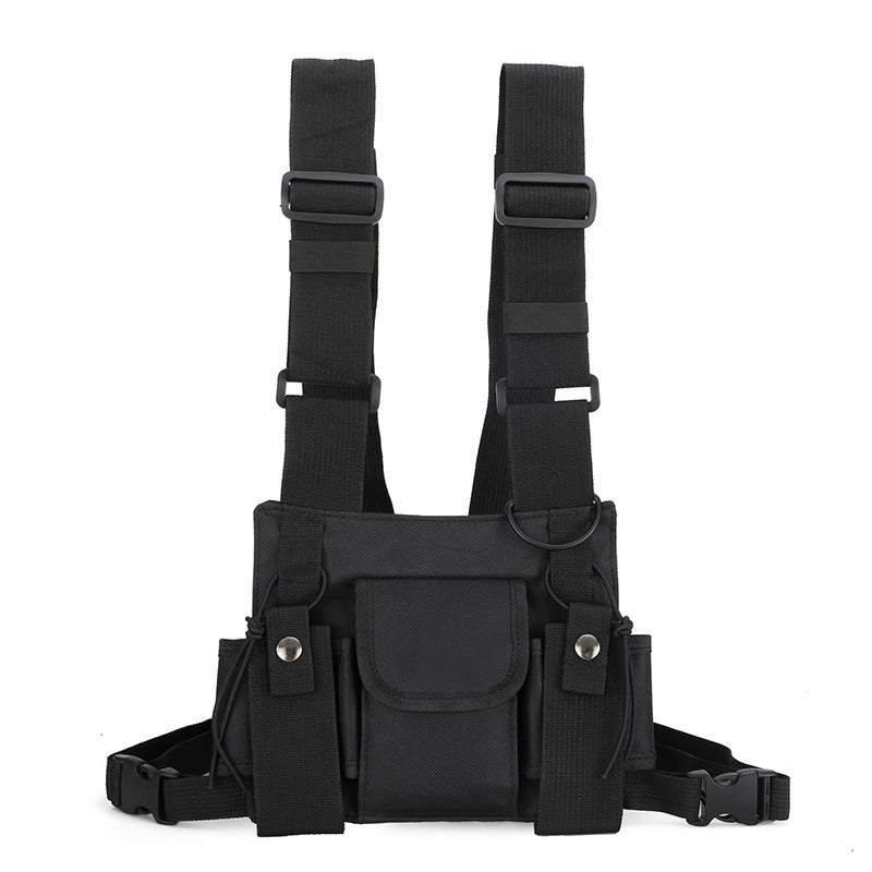 Taktische Hip-Hop-Brusttasche im Hong Kong Style – Bild 5 | LuxeStyle