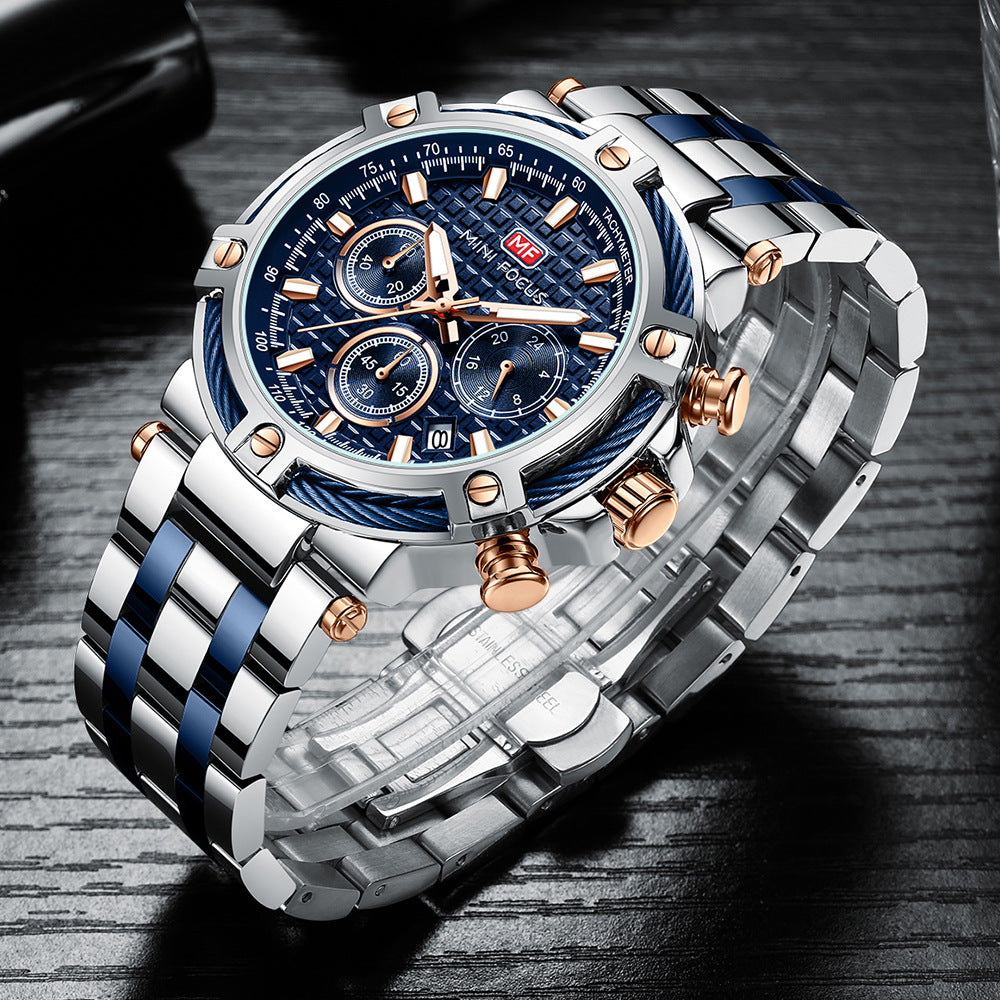 Wasserdichter Stahlarmband – Bild 10 | LuxeStyle