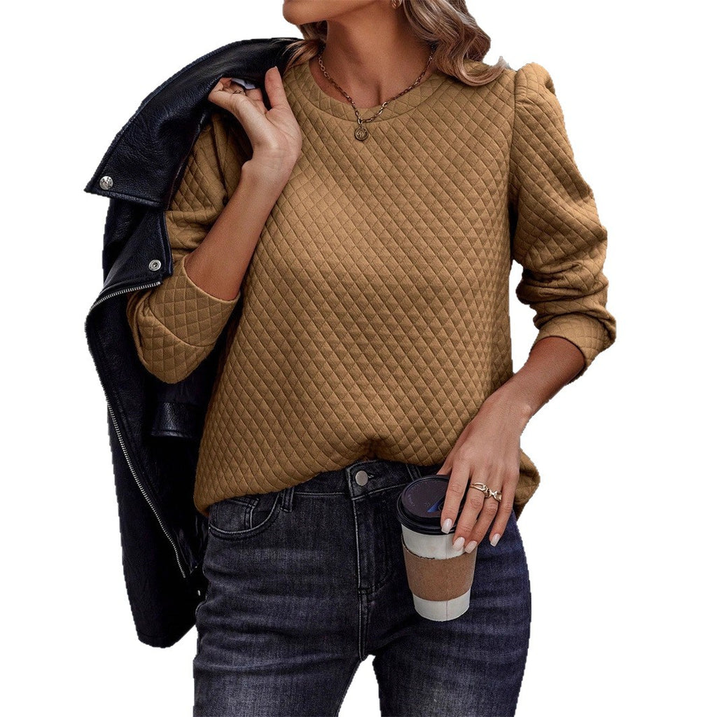Plaid-Pullover Damen