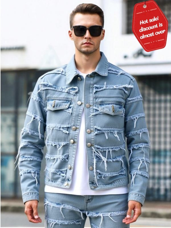 Gut sitzende Jeansjacke für Herren