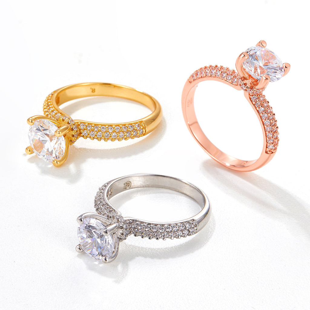 Eleganter Zirkonring im Old Money Stil