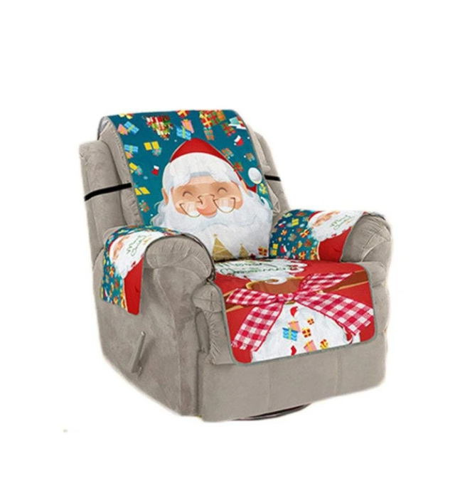 Sofa-Kissenbezug mit Weihnachts-Digitaldruck
