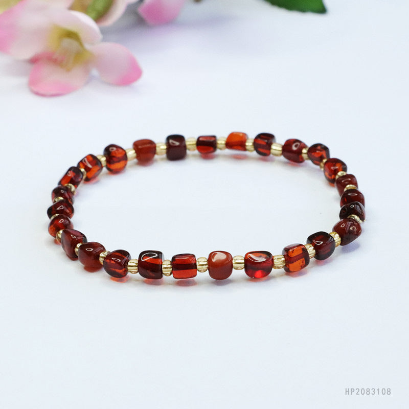 Bernsteinfriedensknopf-Armband – Bild 2 | LuxeStyle