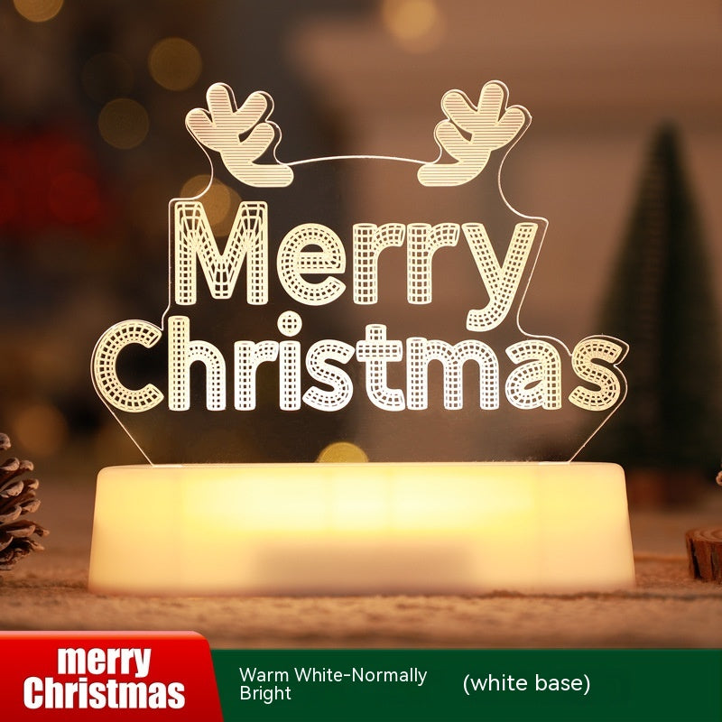 3D Weihnachtslampe