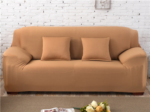 Sofa-Überzug einfarbig, rutschfest