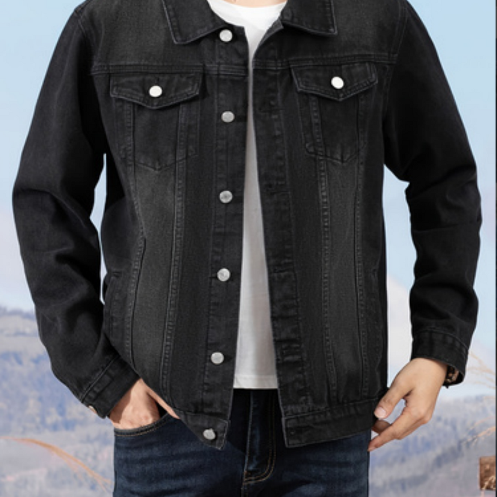 Taillierte Jeansjacke für Herren – Y105S – Ansicht 7