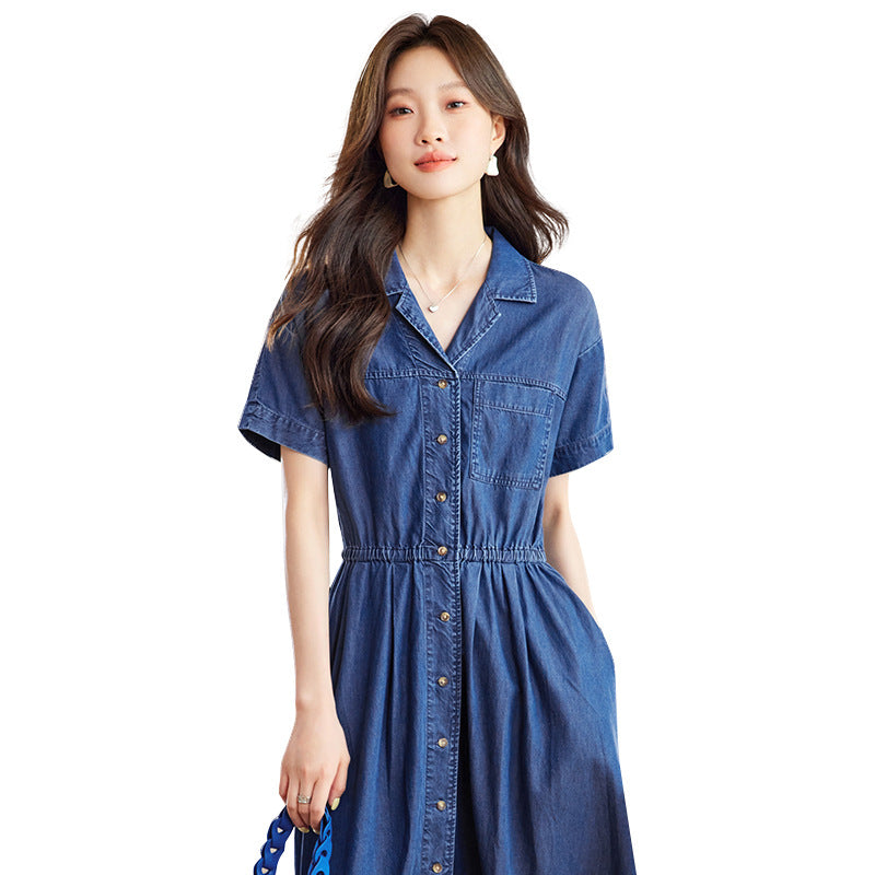 Leichtes Tencel-Kleid