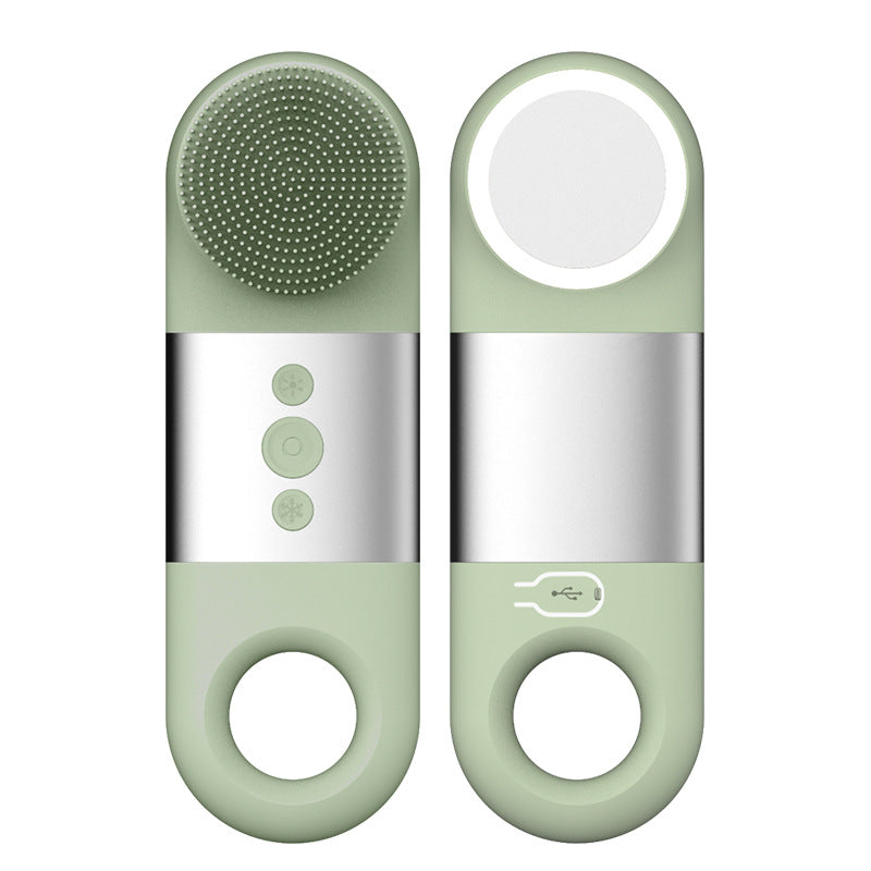 Ultraschall-Gesichtsreiniger aus Silikon