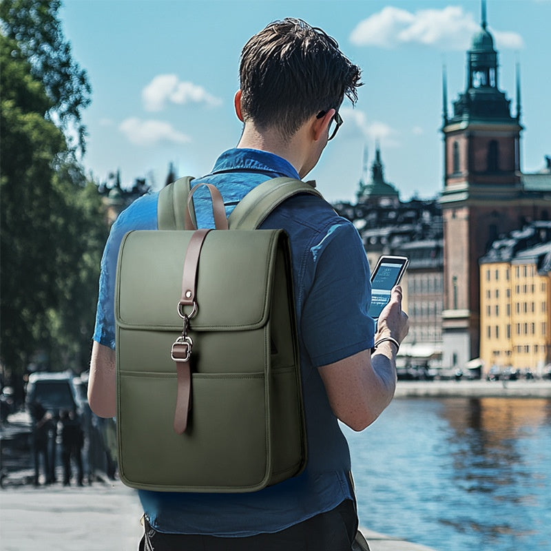 Grosses Urbanes Oxford-Rucksack – Bild 7 | LuxeStyle