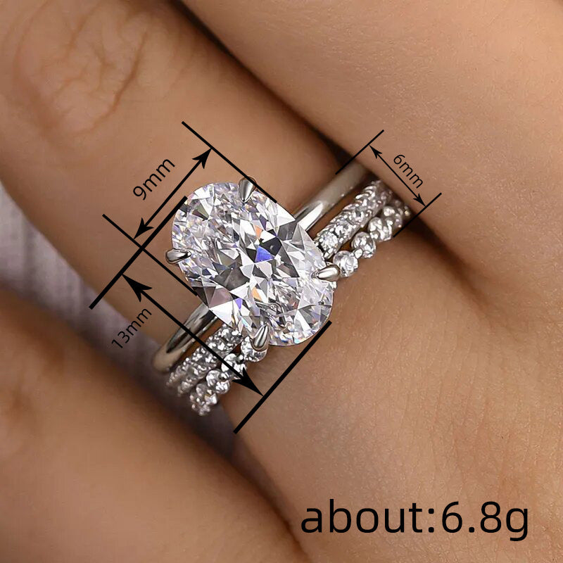 Geometrisches Ring-Set für Frauen – Bild 4 | LuxeStyle
