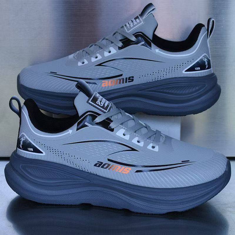 Wasserdichte Leder-Sneaker mit Dämpfung