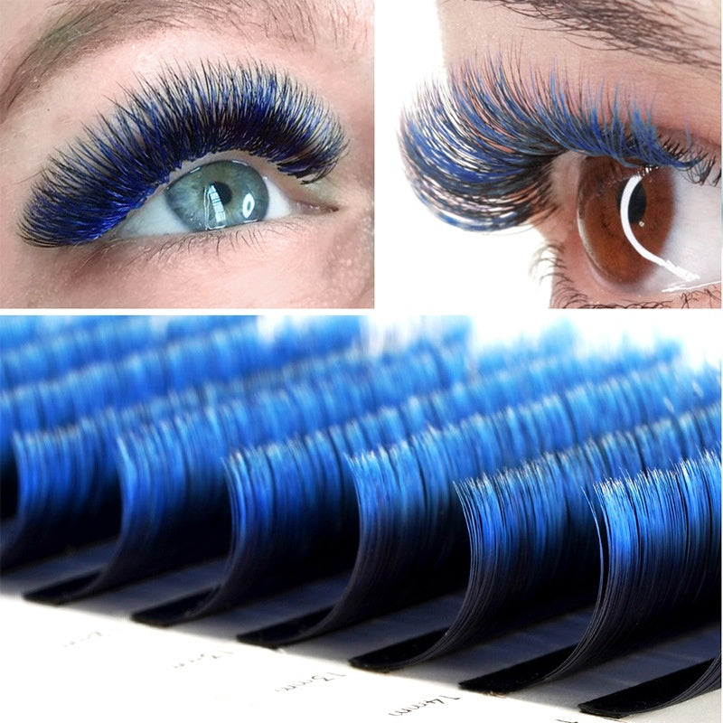 Farbverlauf-Eyelashes