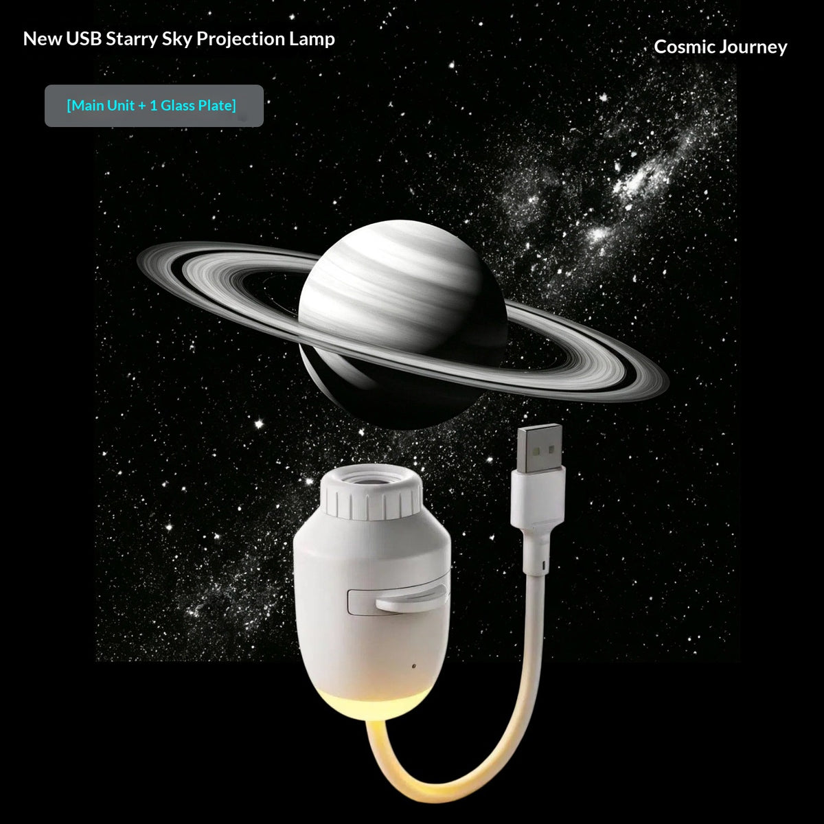 USB Sternprojektor mit austauschbaren Filmdiscs – Bild 14 | LuxeStyle